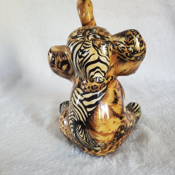 LA VIE Elephant Patchwork Figures (3) - Picture 5 of 16